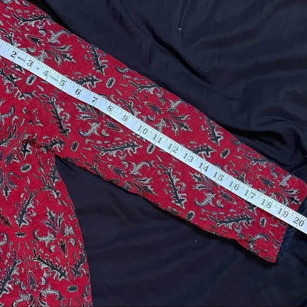 Studio Works Red Zip Jacket - Picture 8 of 8